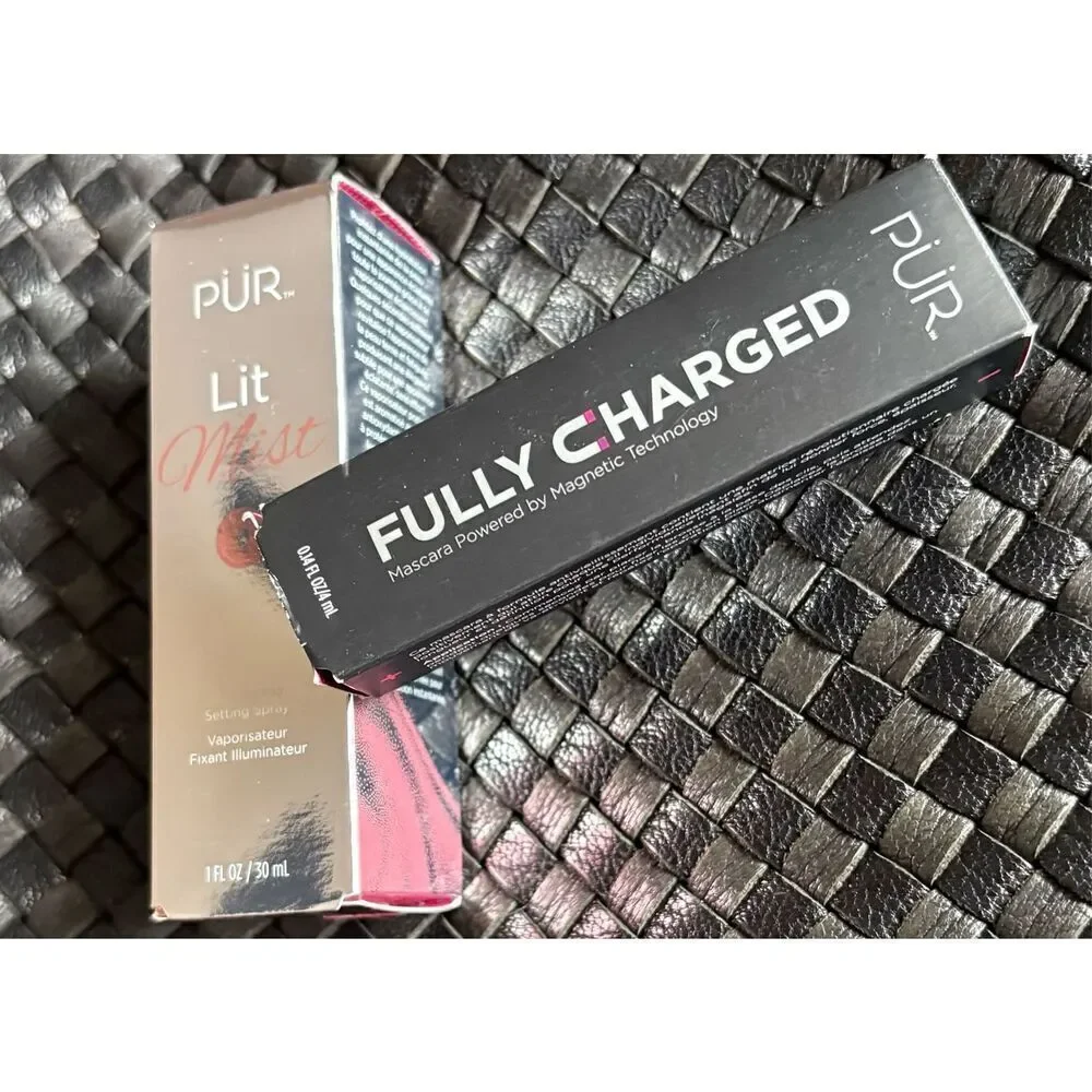PUR - NWT - Duo of Fully Charged Mascara (.15 fl oz) & Lit Mist (1 fl oz).